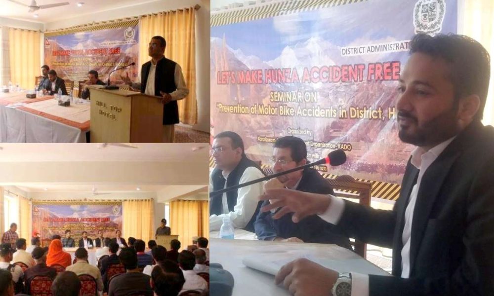 KADO Holds Conference on Prevention of Motor Bike Accidents in District Hunza