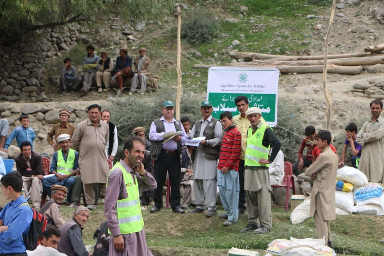 AKAH works with the Government for the second phase of relief for GLOF affected households in Immit Valley in Gilgit-Baltistan