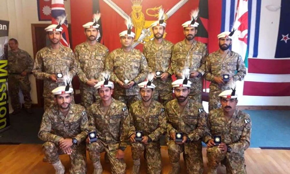 Gilgit-Baltistan’s Northern Light Infantry (NLI) Wins Gold Medal at Exercise Cambrian Patrol 2018