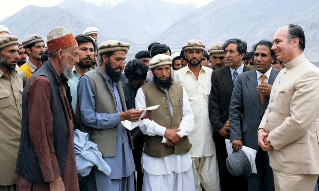 Aga Khan in Gilgit