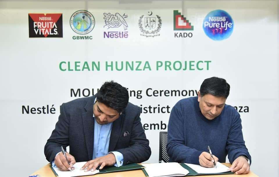 Nestlé Pakistan Clean Hunza Valley campaign