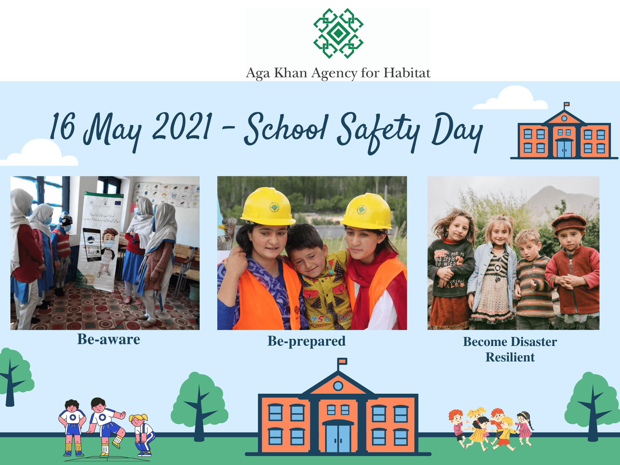 Aga Khan Agency for Habitat celebrates National School Safety Day in Pakistan